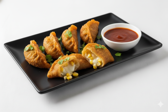 CHEESE CORN MOMO'S