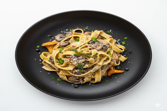 CLASSIC MUSHROOM PASTA 